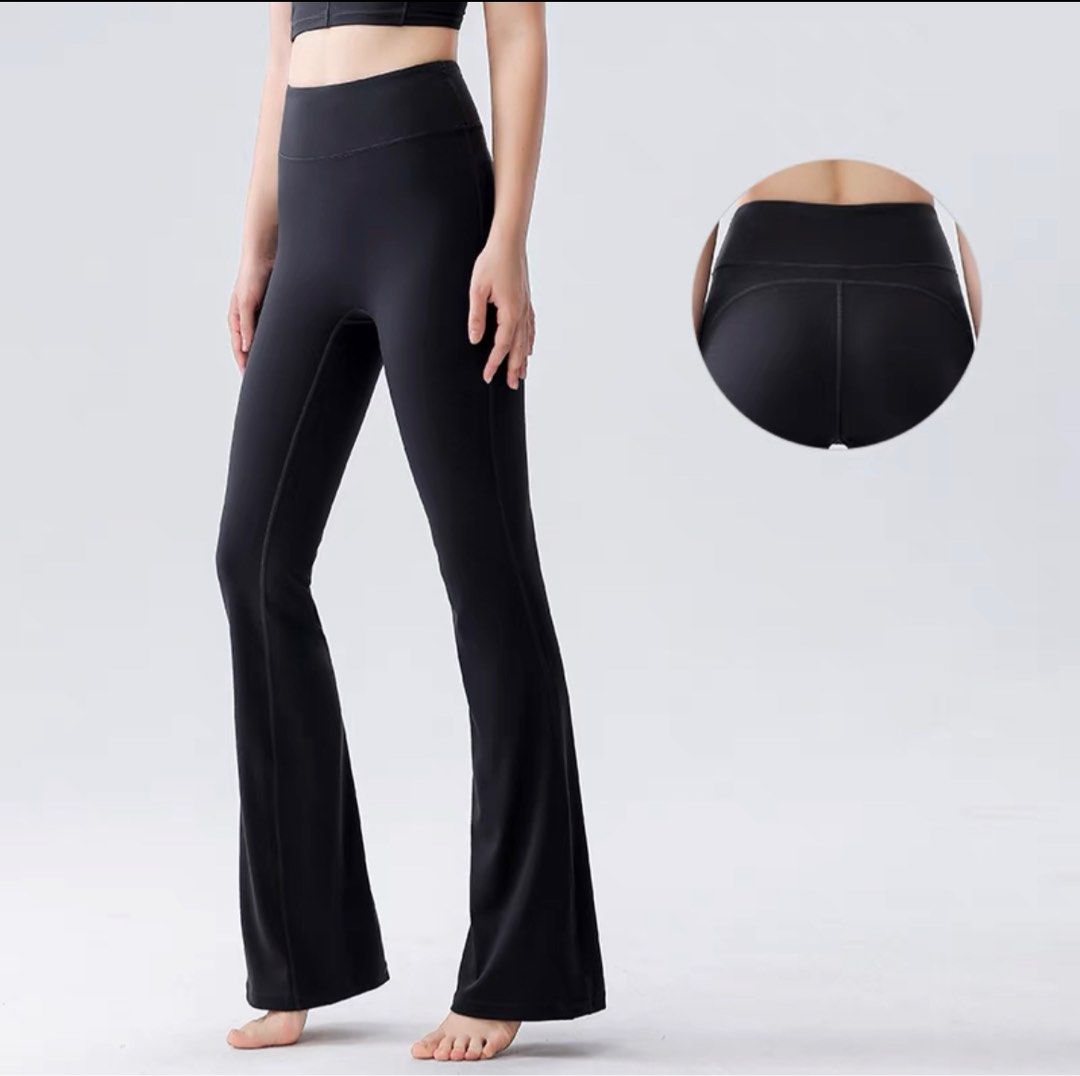 Plus Size Flare Leggings, Women's Fashion, Bottoms, Other Bottoms on  Carousell