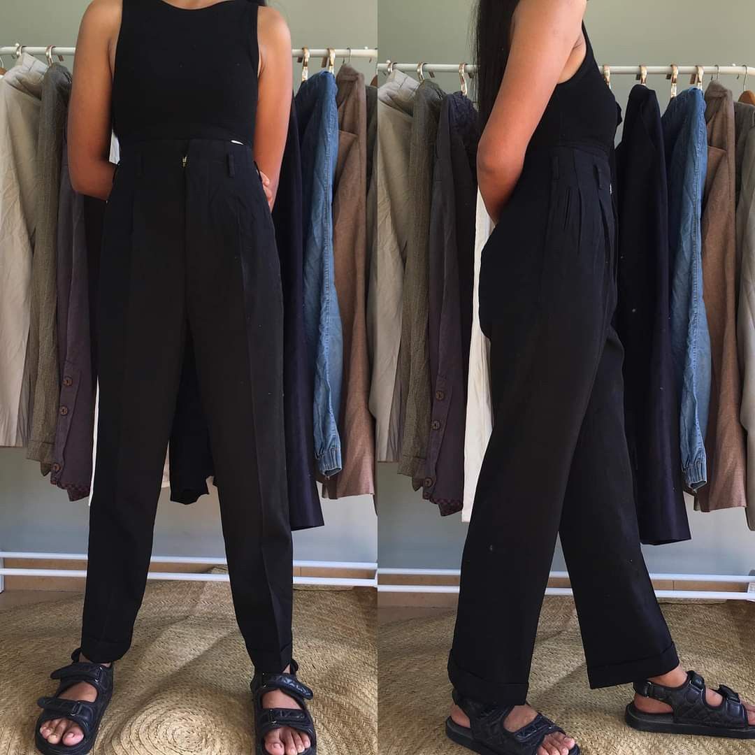 BLACK TROUSER SIZE 27-29 (Category: Jeans) located in Balaoan. Submitted by rubyang_13 (Listing ID 1241987308, Image 1). Description: .