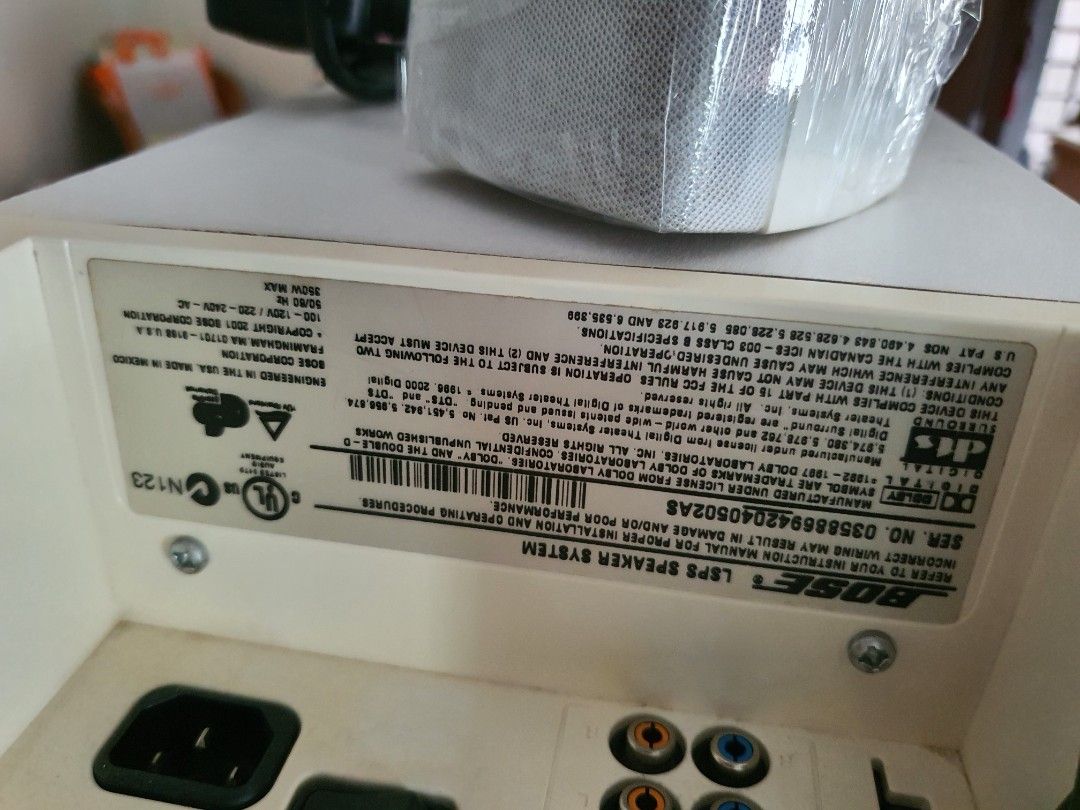 Bose lifestyle cheap 38 subwoofer