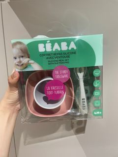 Brand New! Beaba silicone meal set