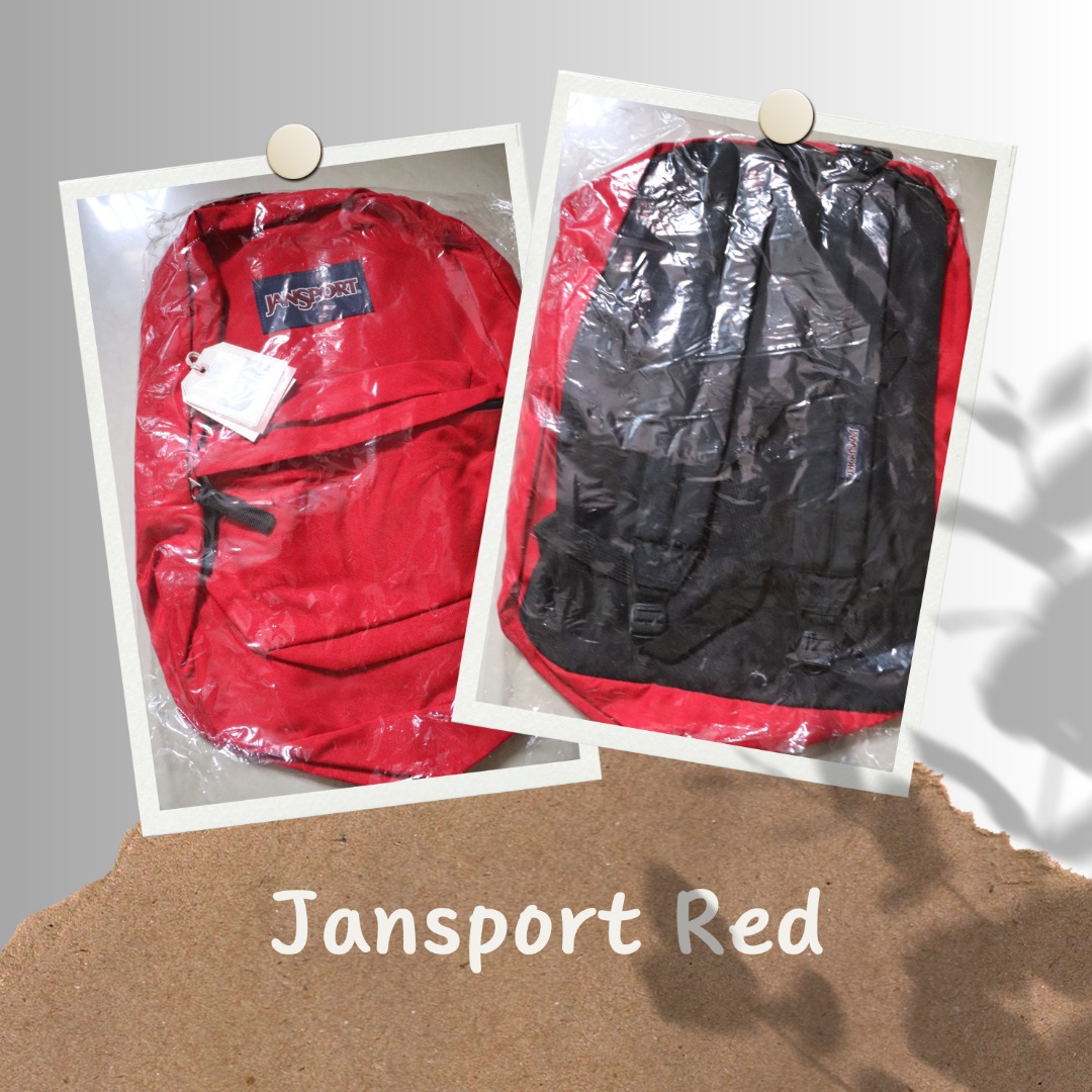 Dark red store jansport backpack