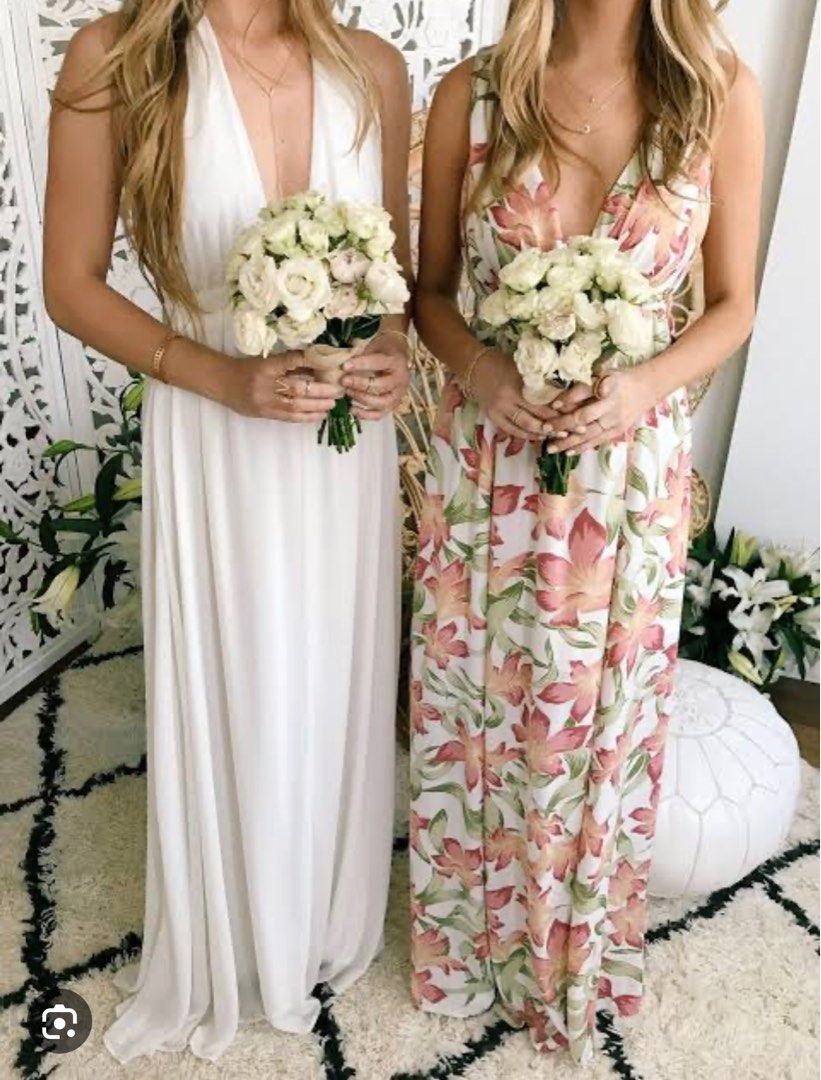 Brandnew Show Me Your MuMu Ava Maxi, Women's Fashion, Dresses u0026 Sets,  Dresses on Carousell