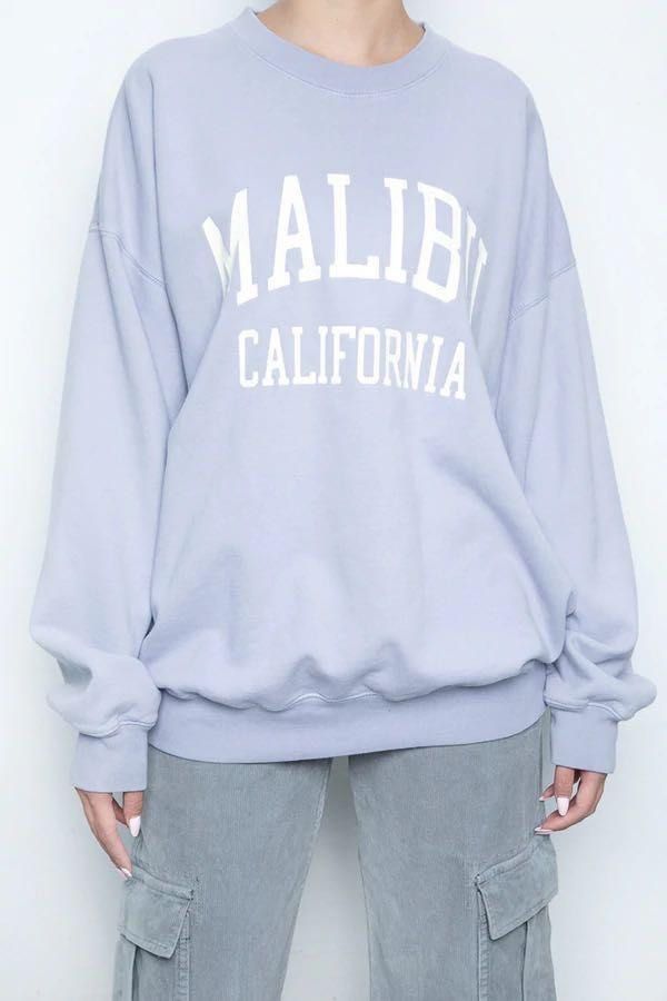 brandy melville malibu crewneck Women s Fashion Coats Jackets and Outerwear on Carousell