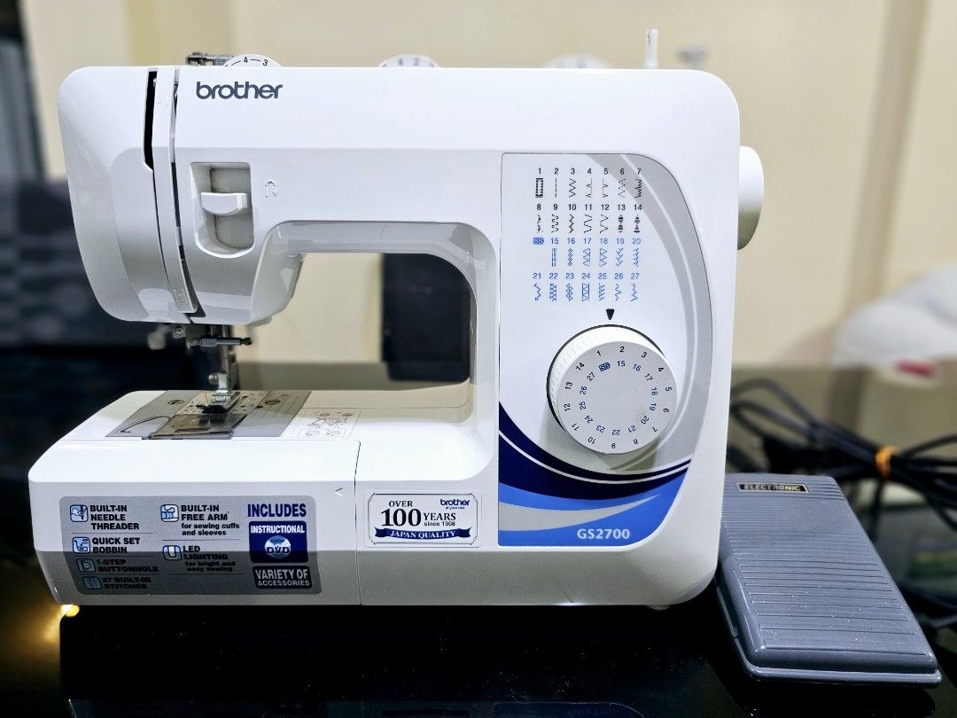 Brother GS2700 Portable Sewing Machine on Carousell