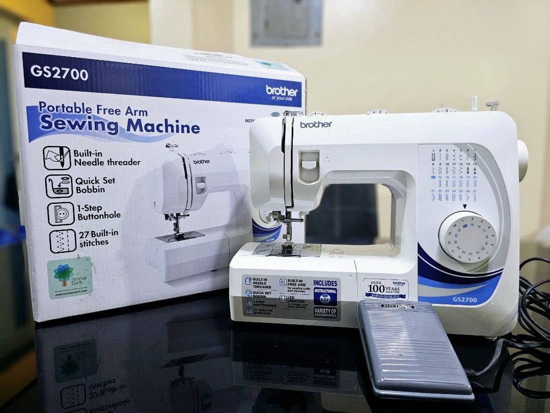 Brother GS2700 Portable Sewing Machine on Carousell