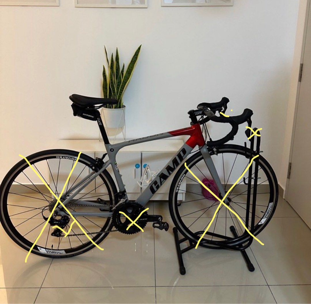 Camp radon road bike clearance