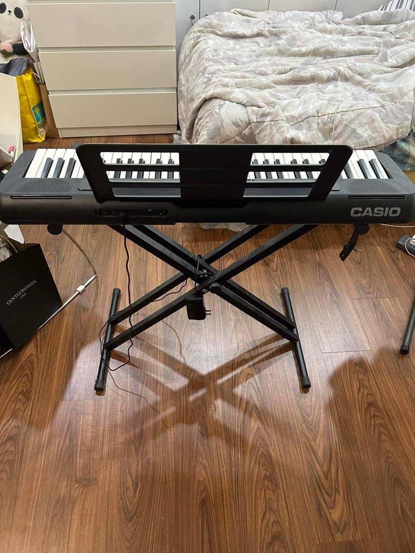 Casio Ct S200bk Fa 61 Keys Slim Casiotone Keyboard Black With Original Casio Adapter On Carousell 7064