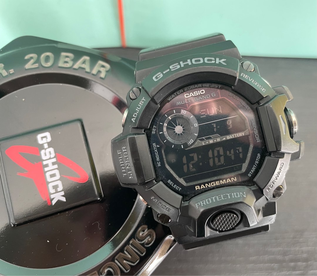 Range man shop casio