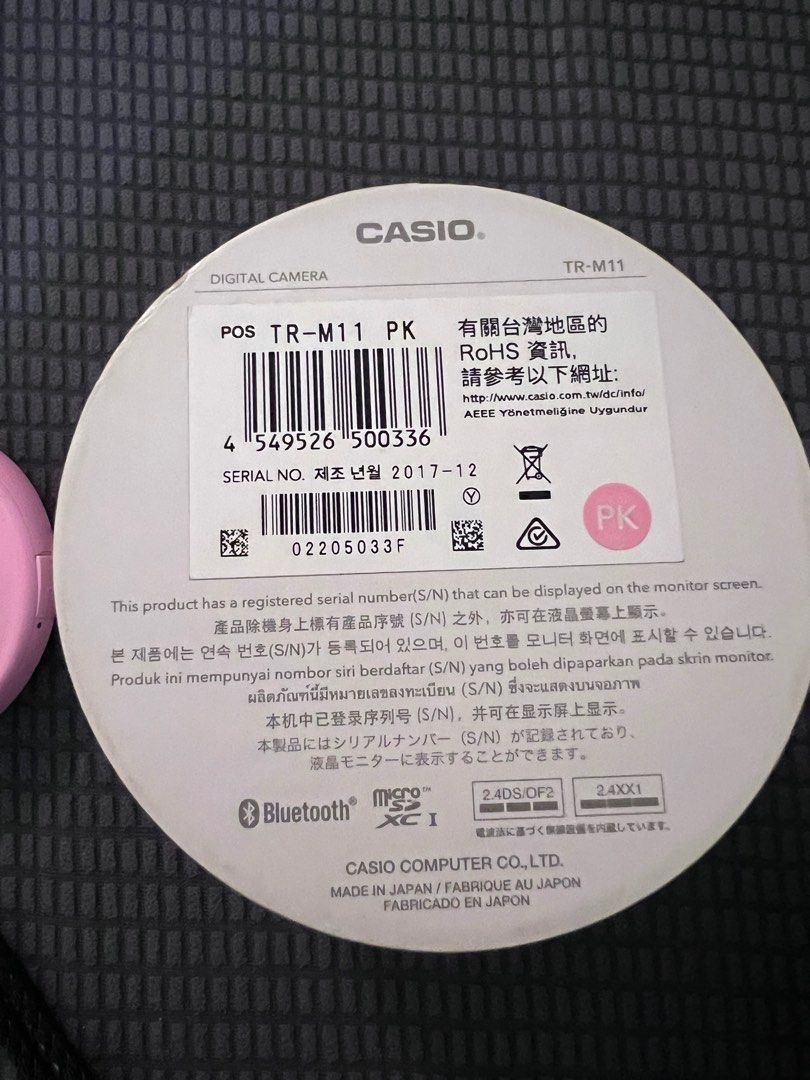 Casio TRM11 Baby Pink, Photography, Cameras on Carousell