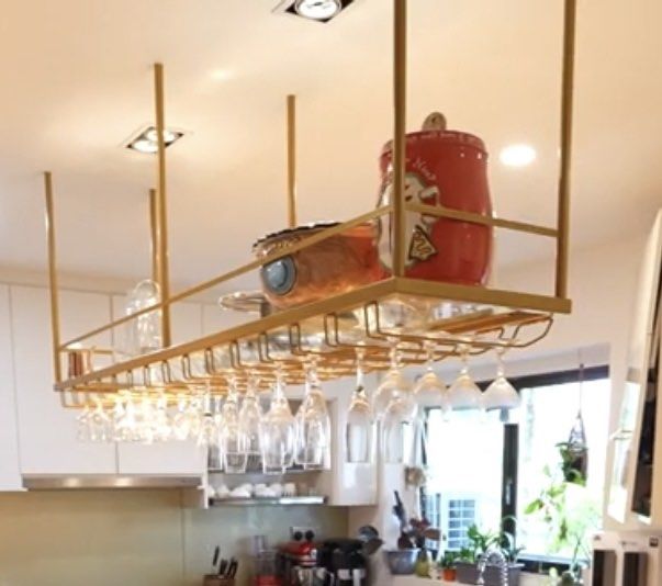 Ceiling Bar Rack, Furniture & Home Living, Home Decor, Other Home Decor ...