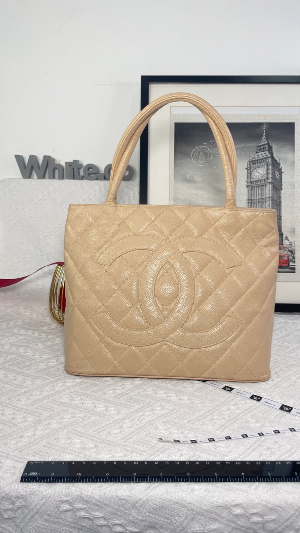 Chanel medallion caviar tote, Luxury, Bags & Wallets on Carousell