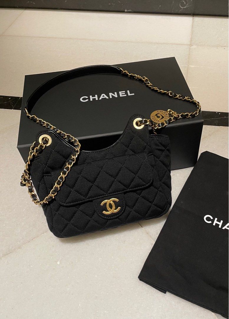 (RESERVE) Vintage Chanel XL Jumbo Suede Large Turn Lock Shoulder Bag