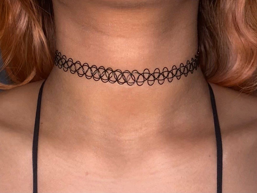 8 Chockers ideas  chokers, necklace tattoo, choker necklace