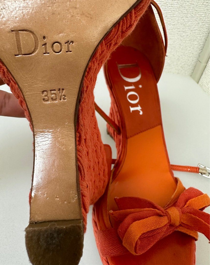 Christian Dior Sandals on Carousell