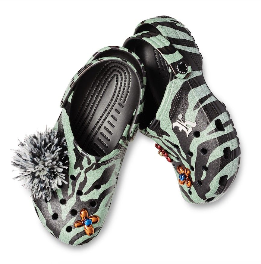 Christopher Kane x Crocs Sandals Flats Slip ons Clogs in Avocado