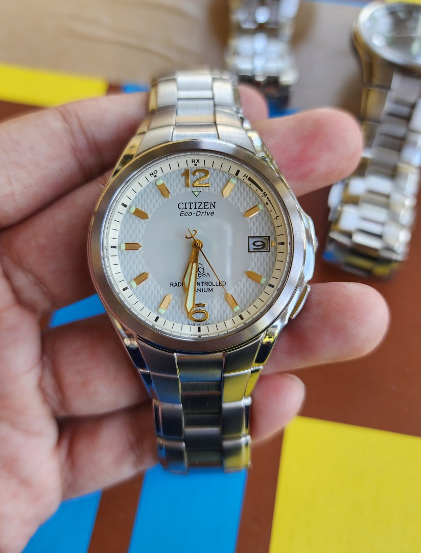 Citizen eco drive attesa new arrivals titanium