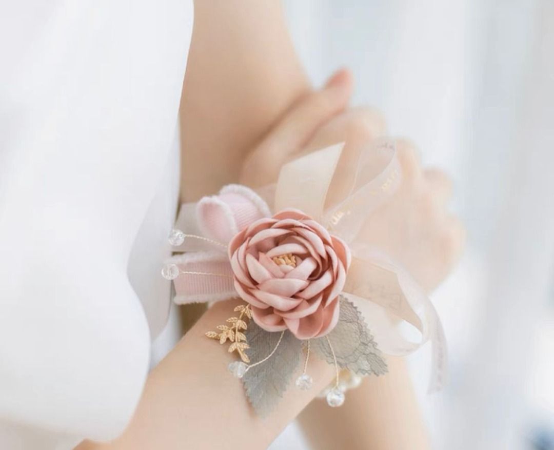 Wedding wrist corsage bracelet store