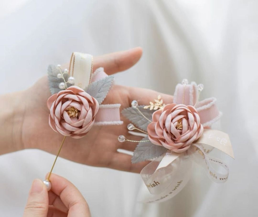 Wedding wrist corsage bracelet new arrivals