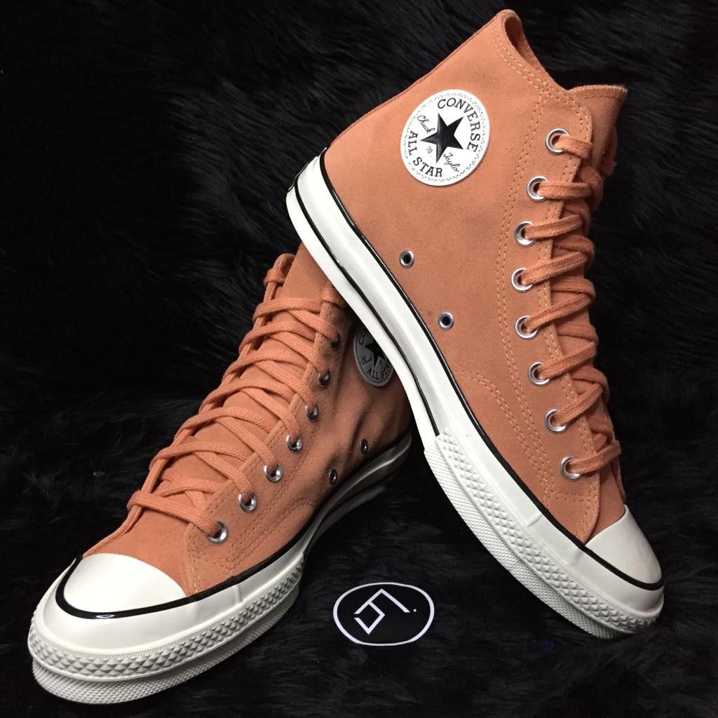 Converse 70s orange suede hot sale