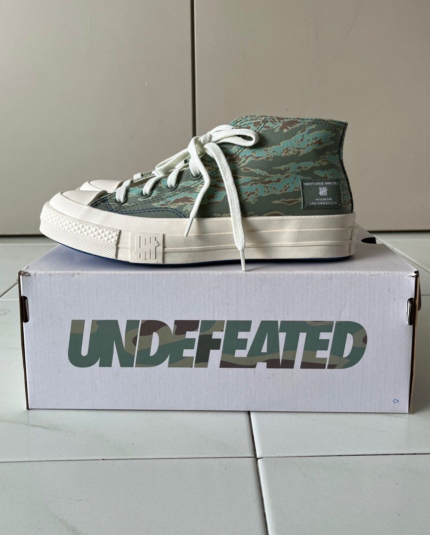 Undefeated x Converse Chuck 70 mid Luxury Sneakers Footwear on