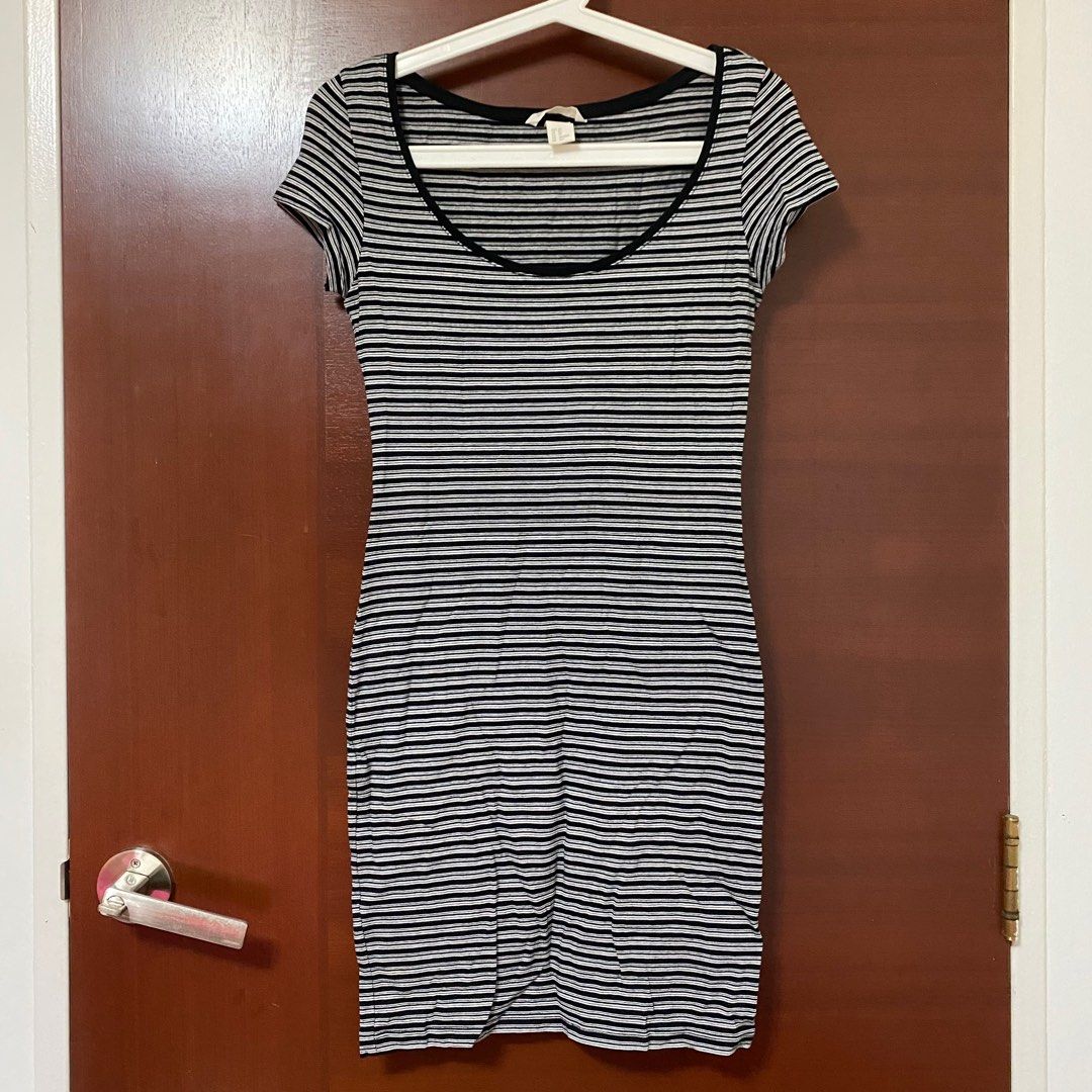 White casual sales bodycon dress