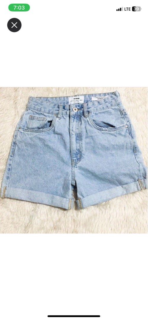 Cotton on Mom short shade 1 (Category: Shorts) located in Manila. Submitted by sofiamaxclothing (Listing ID 1242066623, Image 1). Description: Sizes: 26 30.