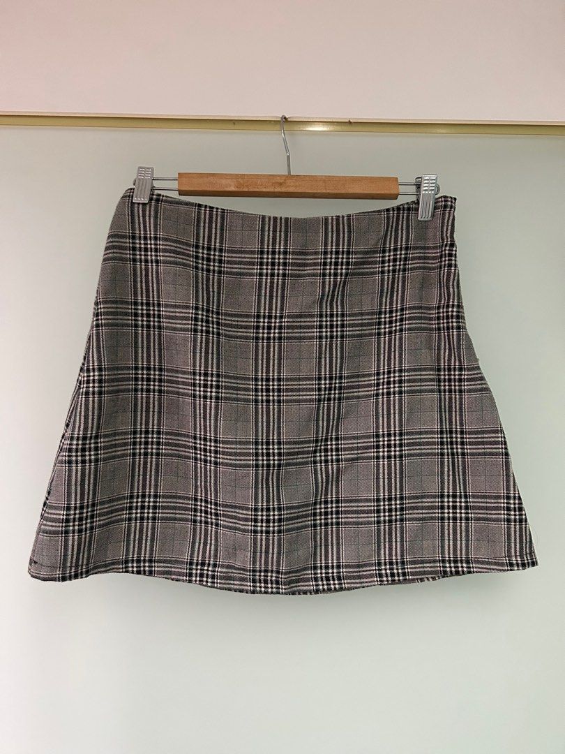 Plaid skirt hot sale cotton on