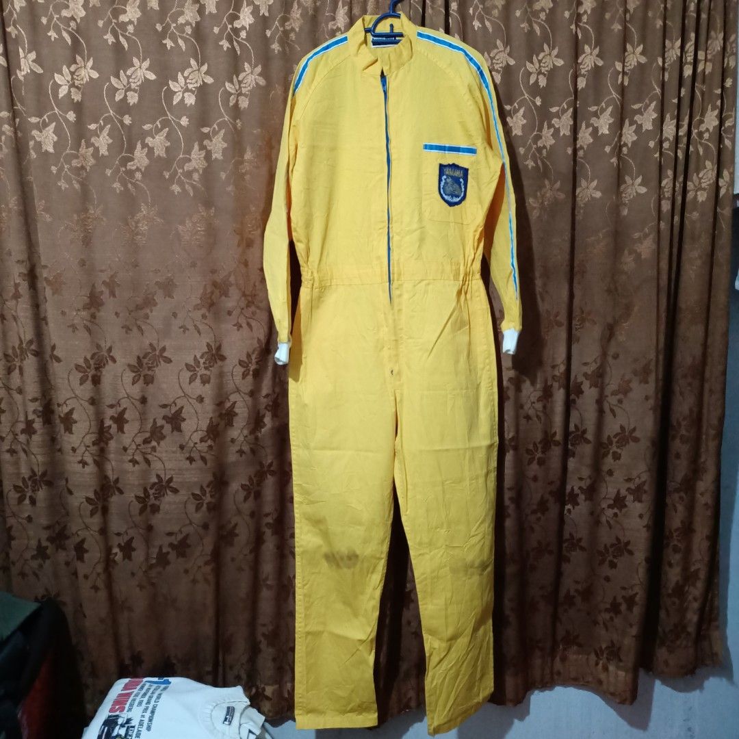 coverall yamaha, Men's Fashion, Activewear on Carousell