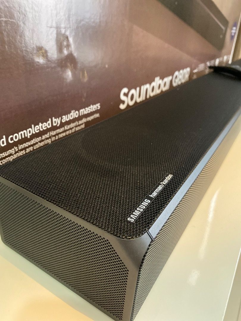 Create your own Home Cinema Samsung Q80R soundbar system, Audio