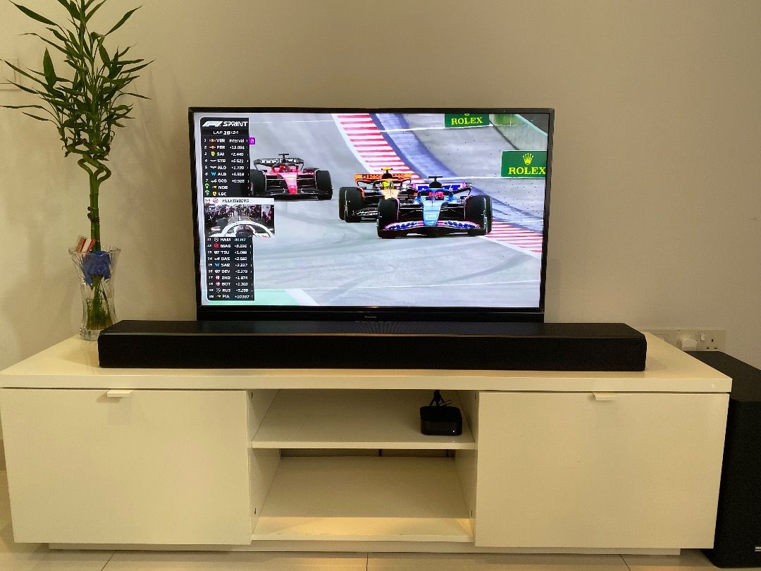 Create your own Home Cinema Samsung Q80R soundbar system, Audio