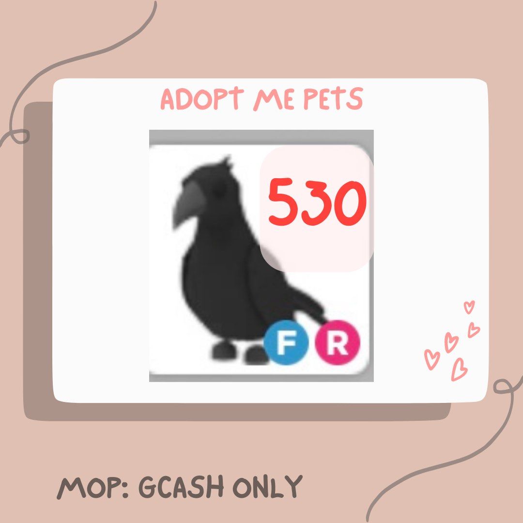 CROW ADOPT ME PET on Carousell