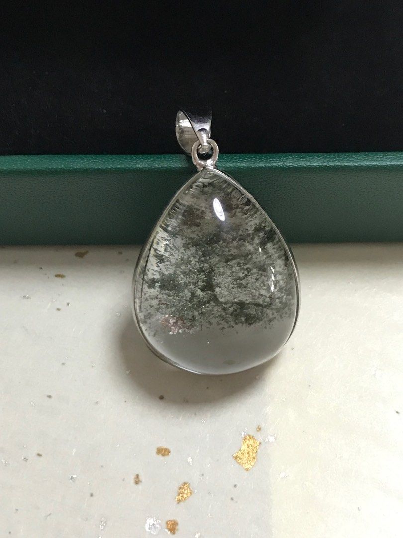 Crystal pendant green red phantom Women s Fashion Jewelry