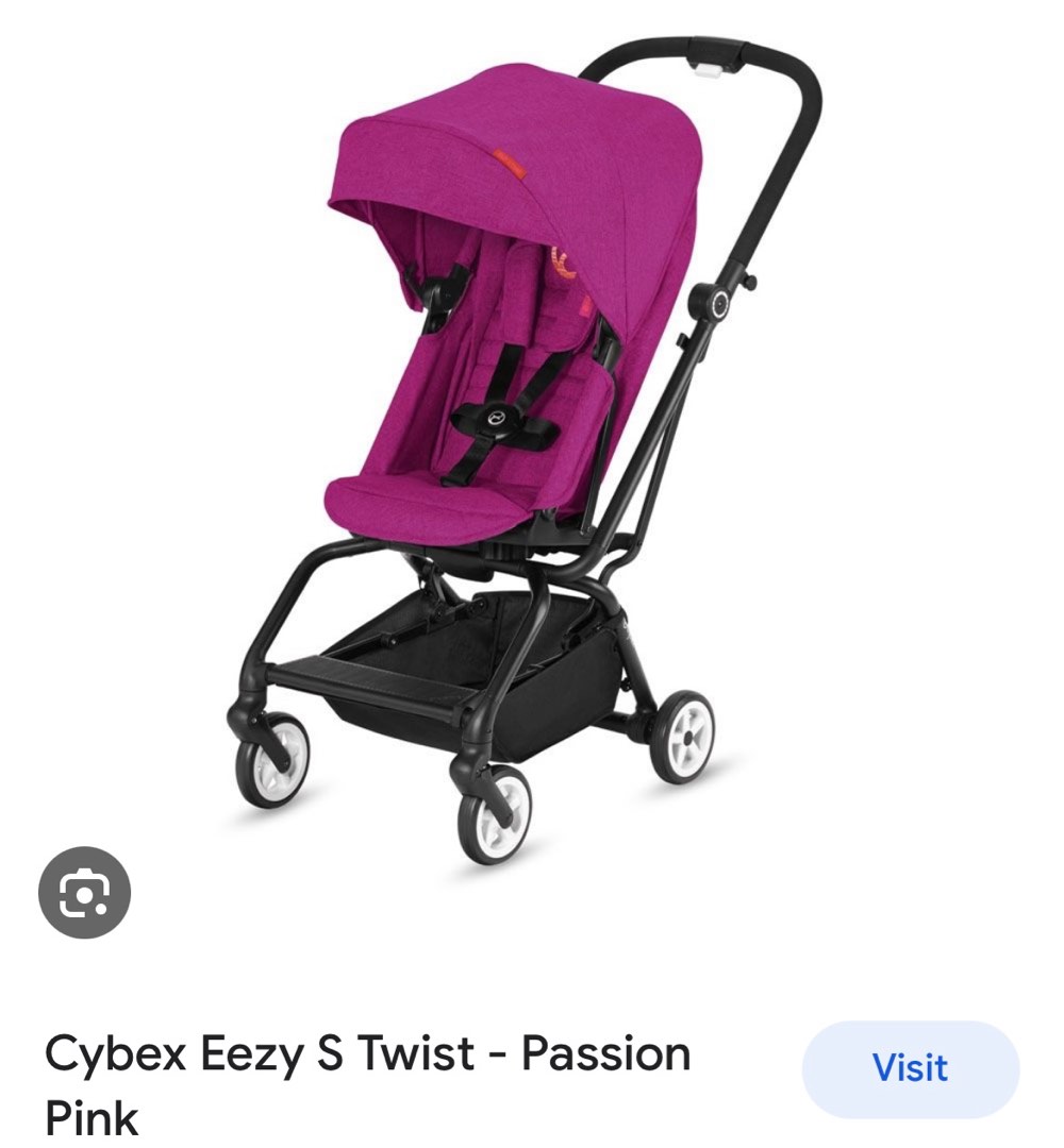 Cybex Eezy S Twist Stroller Passion Pink