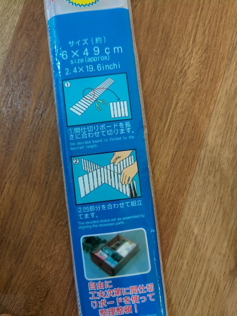 Daiso Drawer Organizer Transparent, Furniture & Home Living, Home