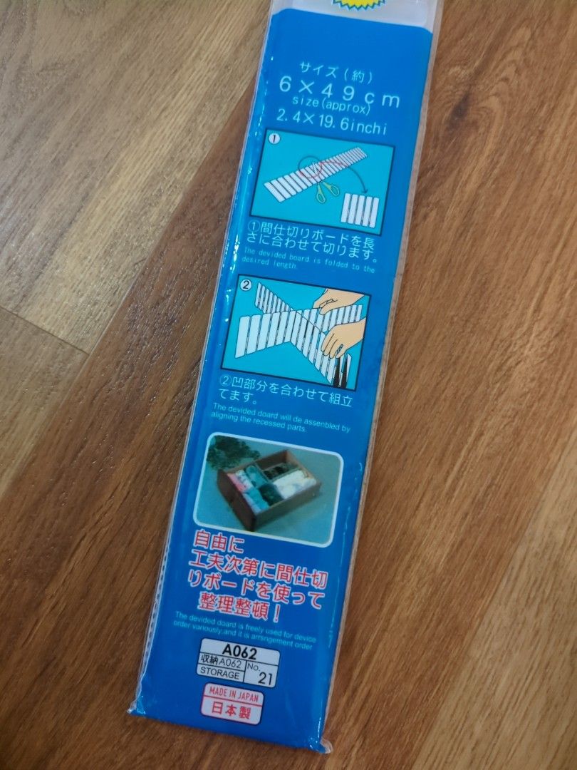 Daiso Drawer Organizer Transparent, Furniture & Home Living, Home