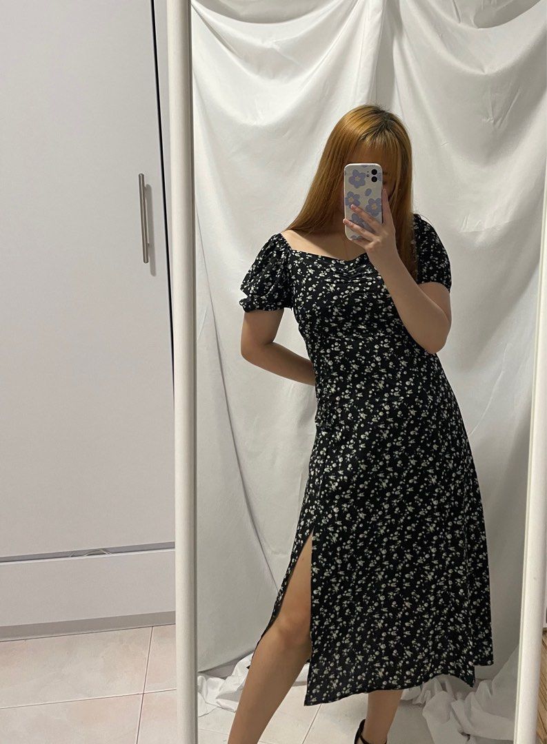 Daisy print clearance dress