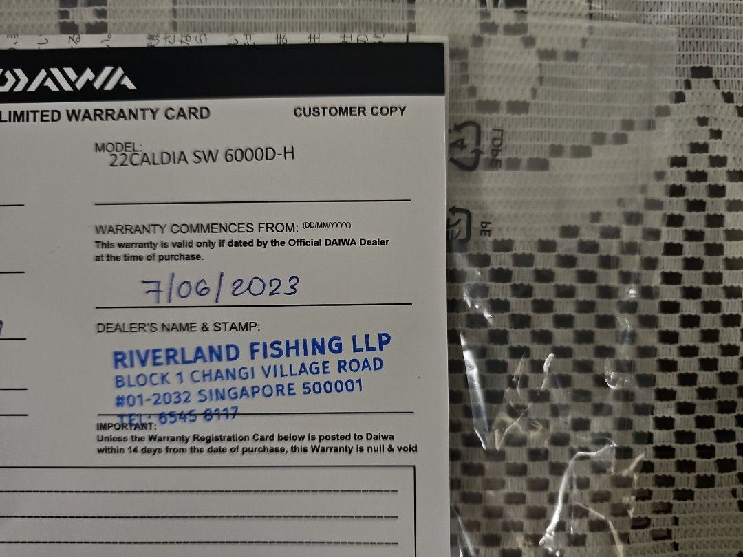 Daiwa Caldia SW 6000, Sports Equipment, Fishing on Carousell
