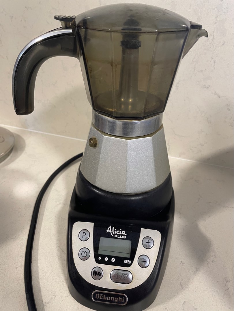 Delonghi Alice Plus Electric Moka Pot, TV & Home Appliances, Kitchen