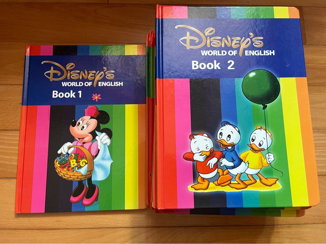 Disney 's World of English(Book1-12), 興趣及遊戲, 書本& 文具 