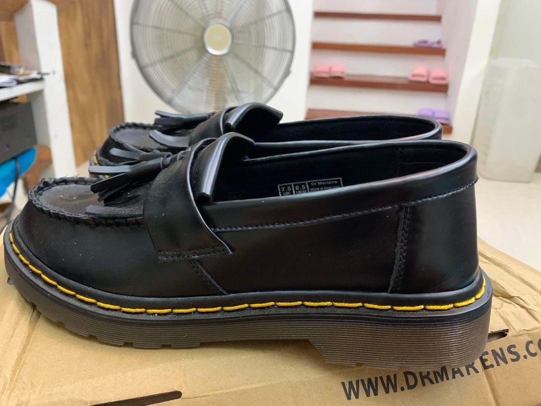 Doc Martens Adrian Tassel Loafers (Category: Dress Shoes) located in Manila. Submitted by spectrefinds (Listing ID 1242041599, Image 2). Description: 4x Used No Issues Ang ganda ng leather wala manlang crease na sobra.