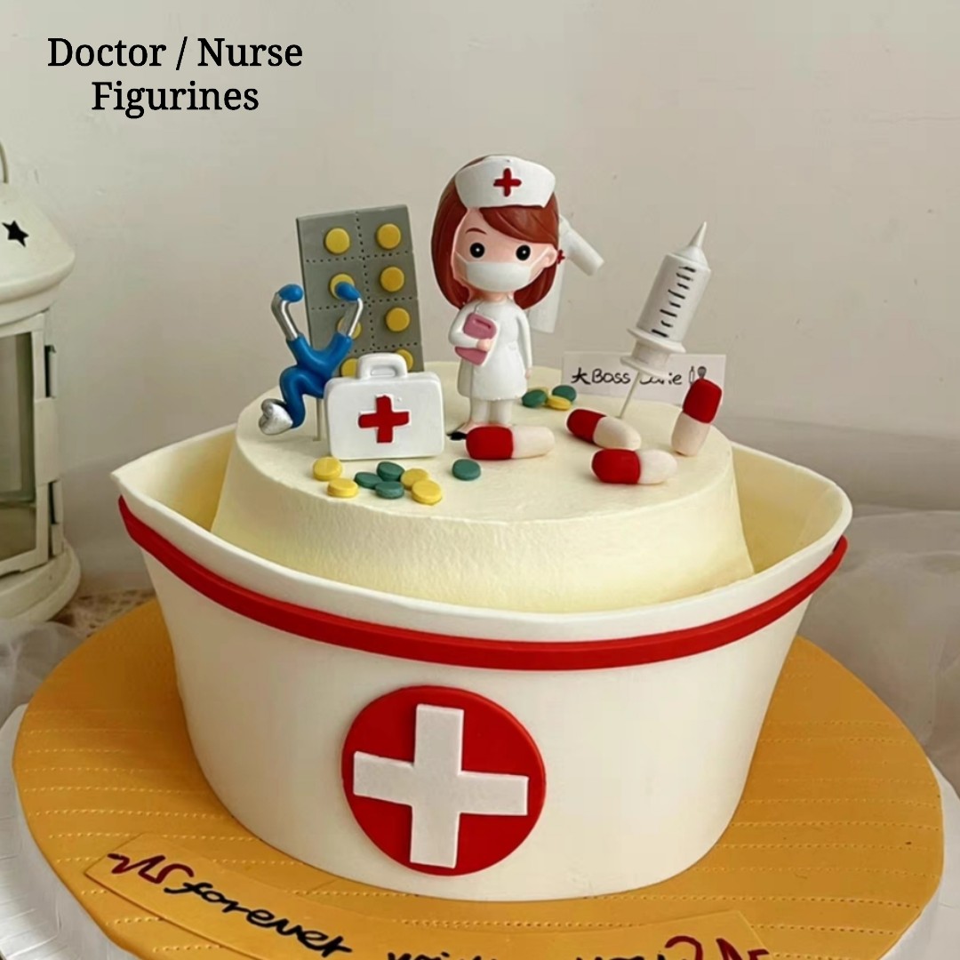 Birthday Nurses Wear Capes & Party Hats – Likealot Cakes