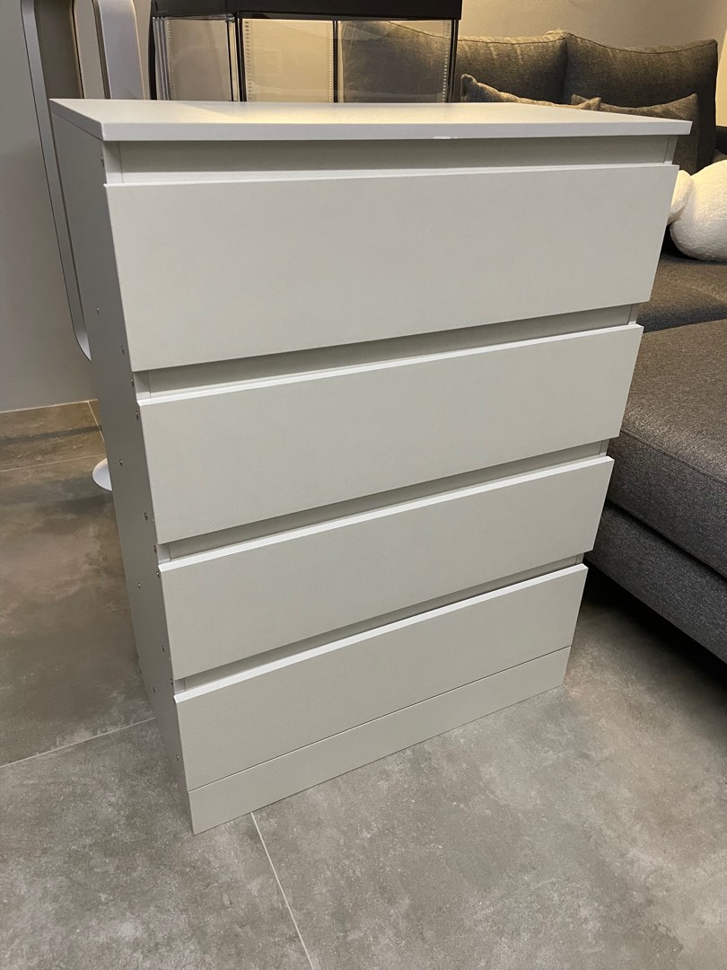 Drawer - four(4) tier in White, Furniture & Home Living, Furniture ...