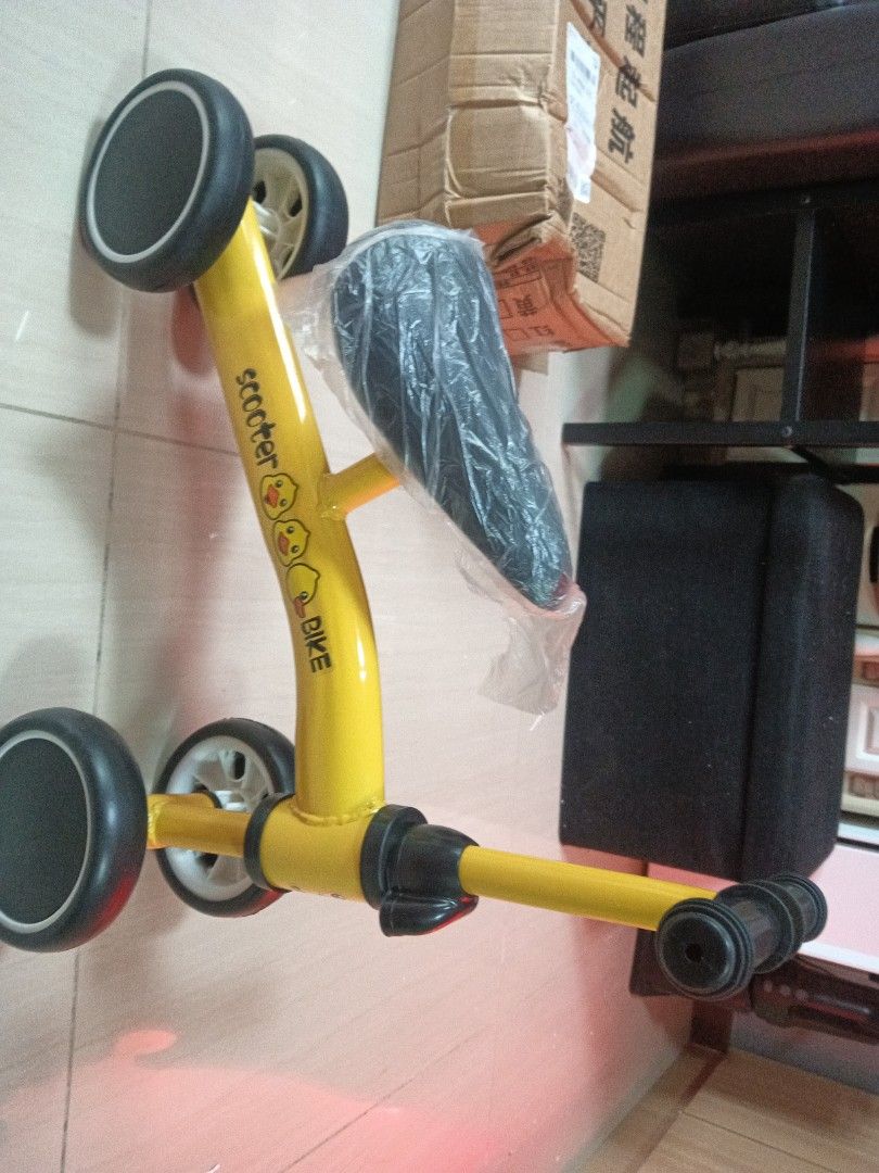 Duck balance bike, Babies & Kids, Infant Playtime on Carousell