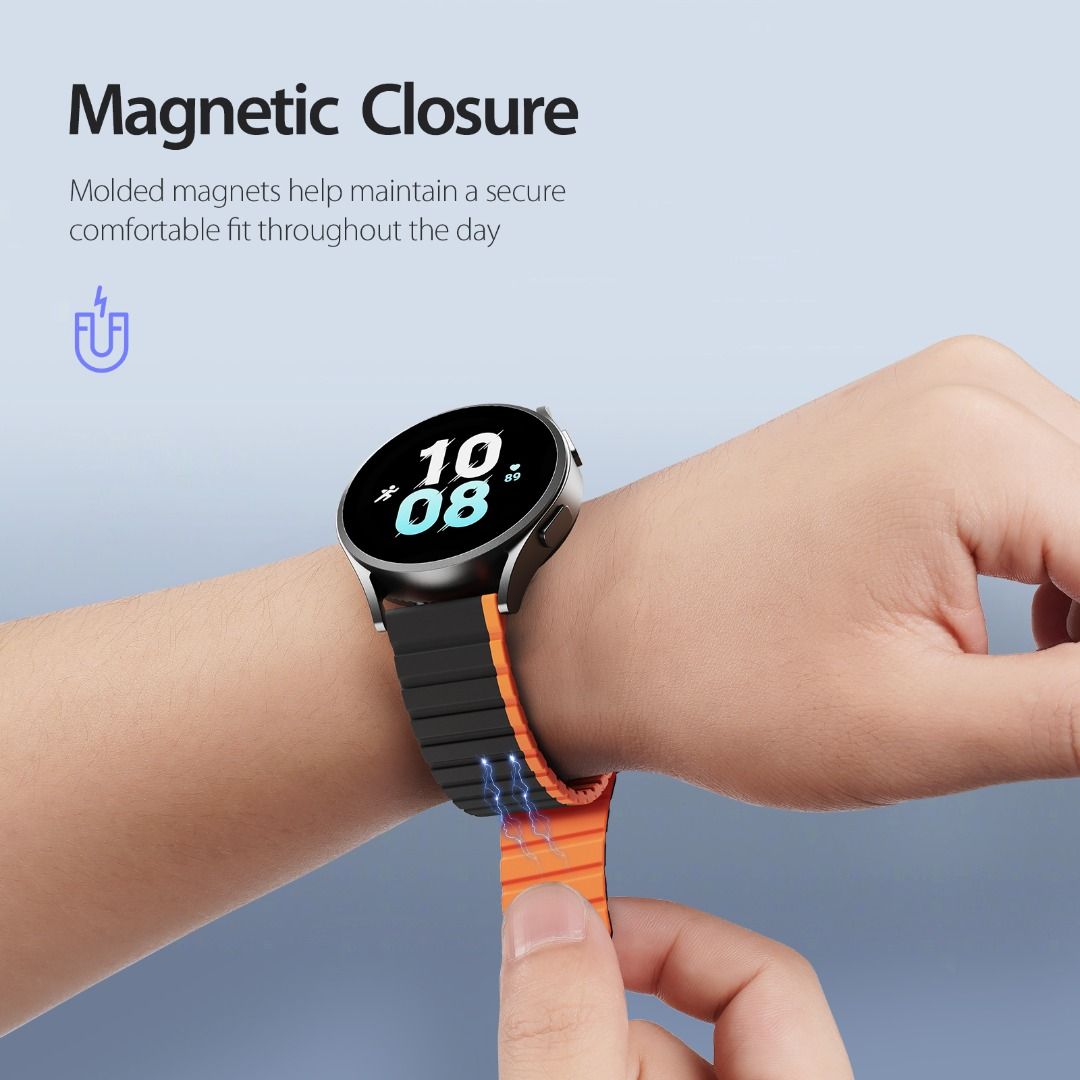 22mm magnetic watch band best sale