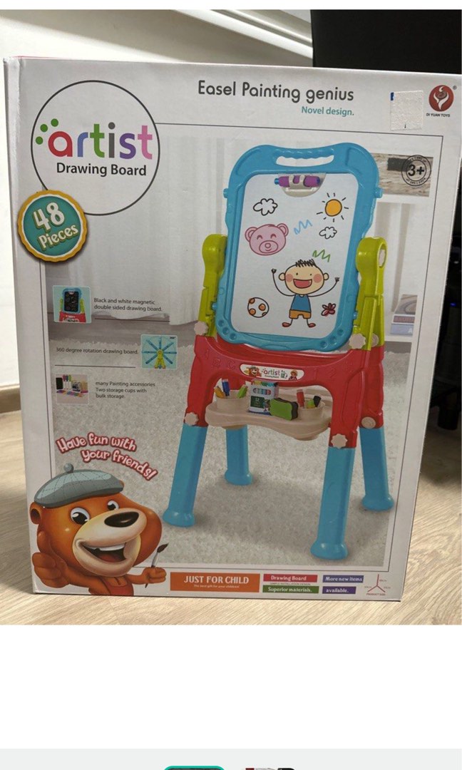 Easel painting genius (art for kids), Hobbies & Toys, Toys & Games on