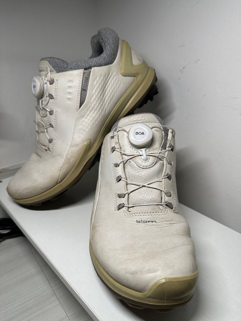 Ecco Biom G3 BOA GoreTex Golf Shoe (Wide Model), Men's Fashion