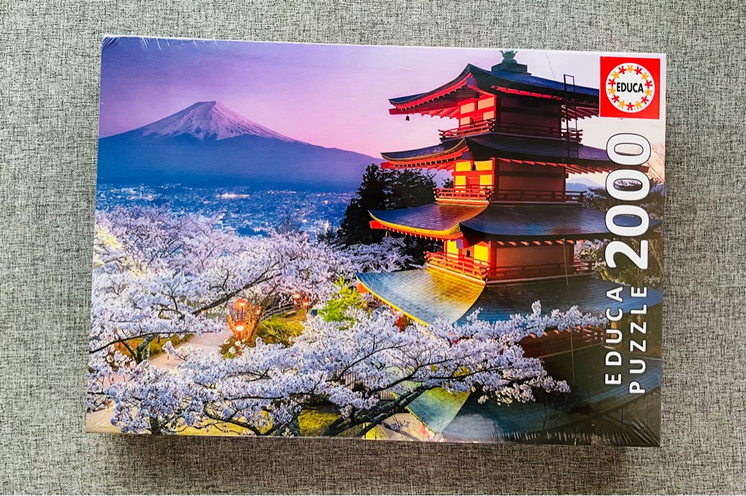 EDUCA 2000 pieces Puzzle Mount FUJI, Hobbies & Toys, Toys & Games on ...