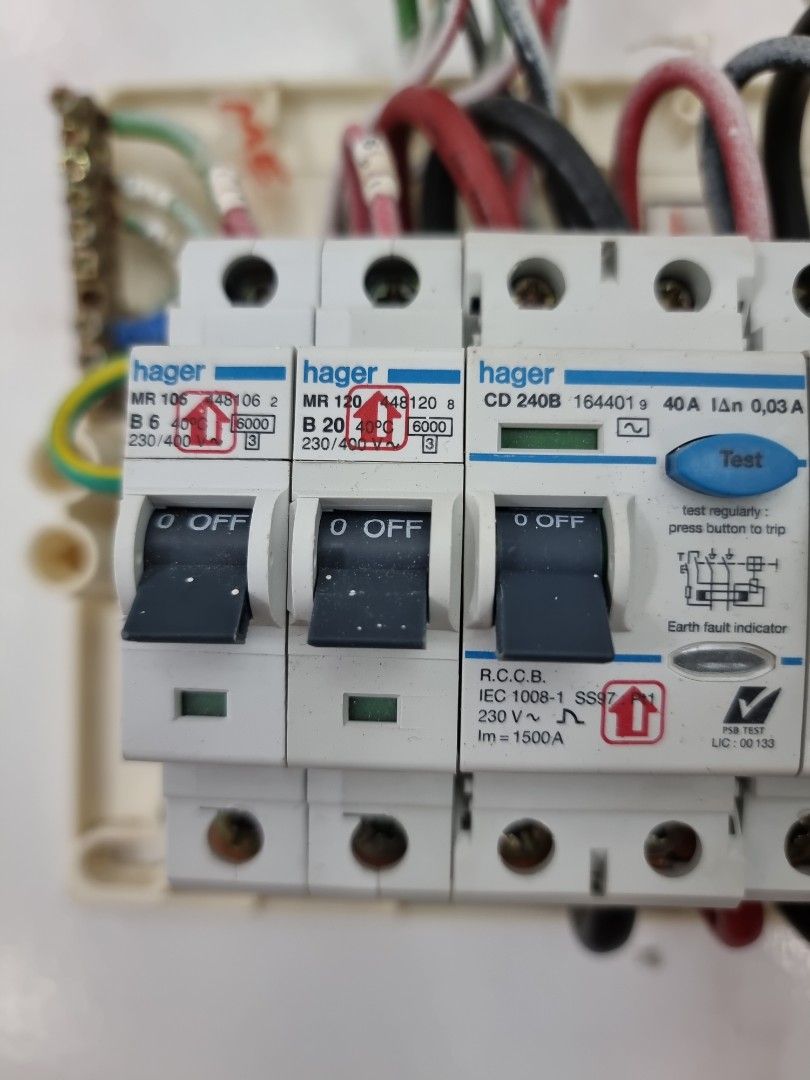 Electrical fuse Distribution box db box, Furniture & Home Living, Home ...
