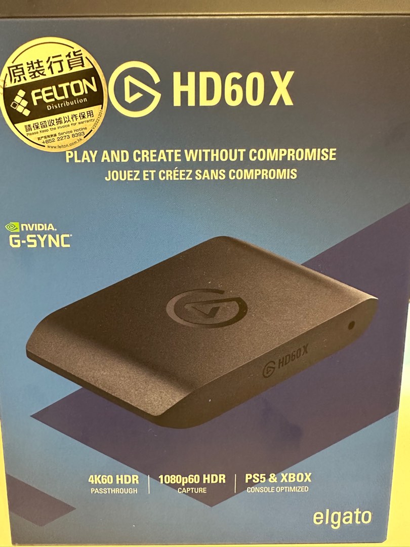 Elgato HD60 X Game Capture, 電腦＆科技, 電腦周邊及配件, 其他