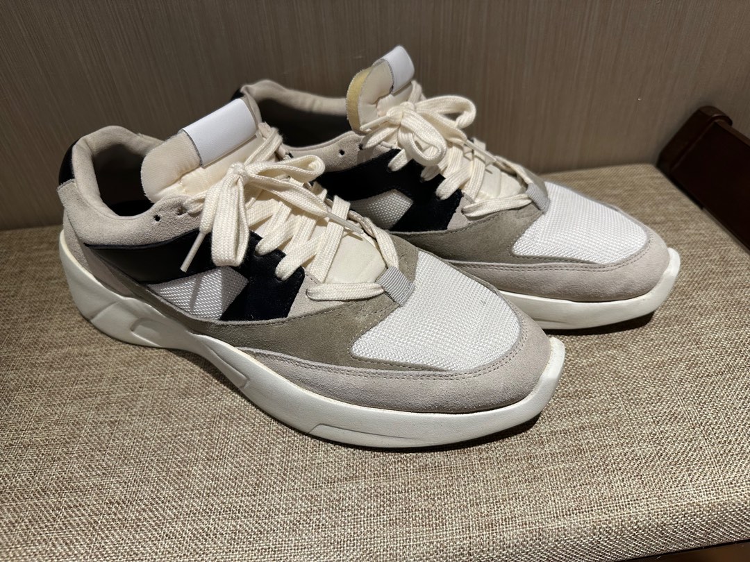 Essentials Backless Runner Fear Of God Essentials Black Off-White - Main Image